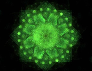 Dantelli renkli saat desen. Dijital fractal sanat tasarım. Kutsal semboller işaretler geometrisi soyut tasarım. 