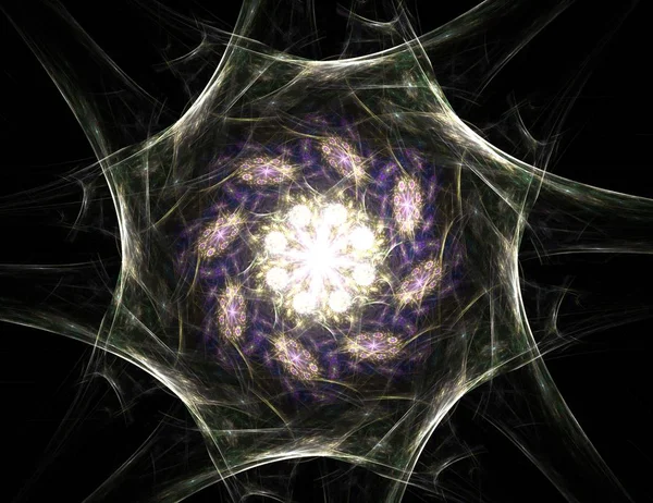 Dantelli renkli saat desen. Dijital fractal sanat tasarım. Kutsal semboller işaretler geometrisi soyut tasarım. 