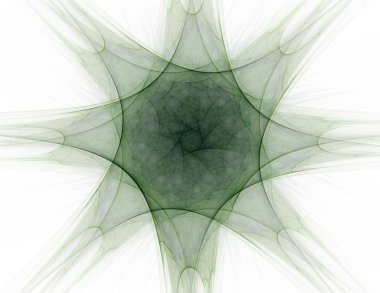 Soyut fraktal kırmızı arka plan ile kesişen daireler ve oval. disko ışıkları. Hareket illüstrasyon.