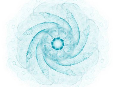 Uzay serisi geometrisini. Görsel olarak çekici zemin kavramsal Izgaralar eğrileri ve fraktal öğeleri öğesi olarak uygun yapılmış 