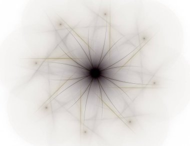 Uzay serisi geometrisini. Görsel olarak çekici zemin kavramsal Izgaralar eğrileri ve fraktal öğeleri öğesi olarak uygun yapılmış 