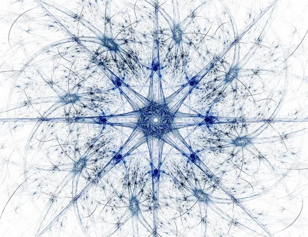 Uzay serisi geometrisini. Görsel olarak çekici zemin kavramsal Izgaralar eğrileri ve fraktal öğeleri öğesi olarak uygun yapılmış 