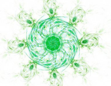 Uzay serisi geometrisini. Görsel olarak çekici zemin kavramsal Izgaralar eğrileri ve fraktal öğeleri öğesi olarak uygun yapılmış 