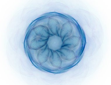 Uzay serisi geometrisini. Görsel olarak çekici zemin kavramsal Izgaralar eğrileri ve fraktal öğeleri öğesi olarak uygun yapılmış 