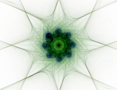 Uzay serisi geometrisini. Görsel olarak çekici zemin kavramsal Izgaralar eğrileri ve fraktal öğeleri öğesi olarak uygun yapılmış 