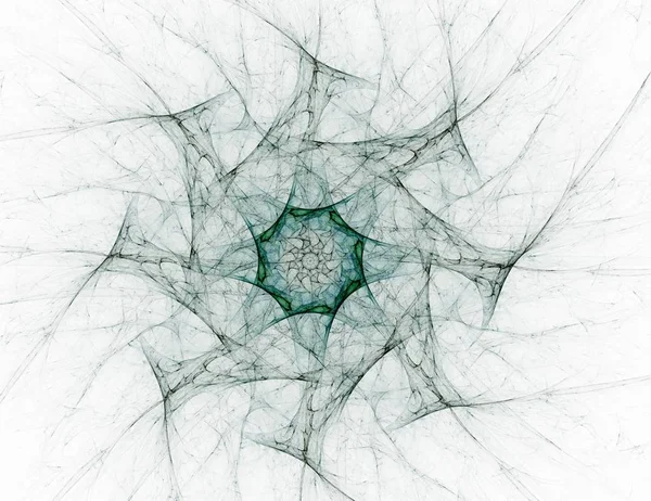 Konuyla ilgili soyut fraktal formlar grafik tasarım ve nükleer fizik bilim parçacıkların. Kutsal geometri futuristik