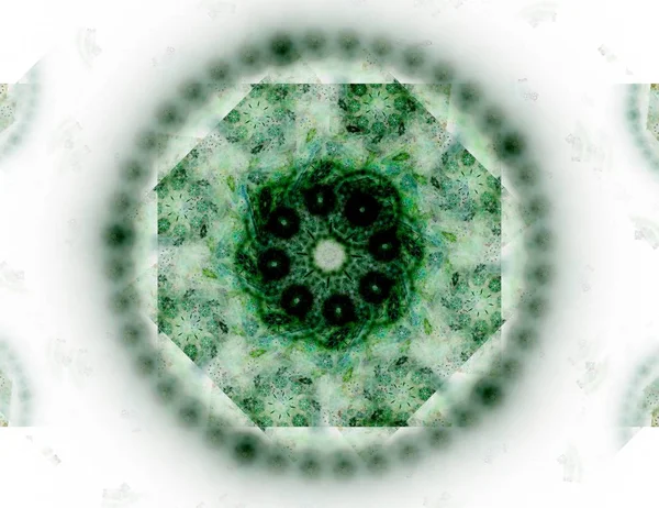 Dantelli renkli saat desen. Dijital fractal sanat tasarım. Kutsal semboller işaretler geometrisi soyut tasarım. 