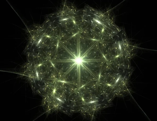 Uzay serisi geometrisini. Görsel olarak çekici zemin kavramsal Izgaralar eğrileri ve fraktal öğeleri öğesi olarak uygun yapılmış 