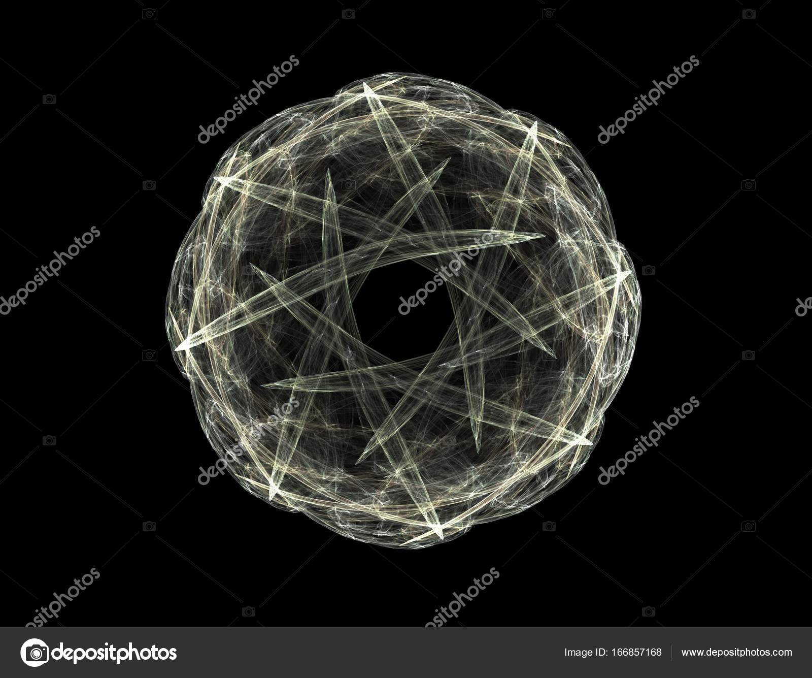 Modello di un orologio colorato Lacy Disegno di arte digitale frattale Disegno astratto della