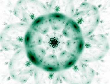 Uzay serisi geometrisini. Görsel olarak çekici zemin kavramsal Izgaralar eğrileri ve fraktal öğeleri öğesi olarak uygun yapılmış 