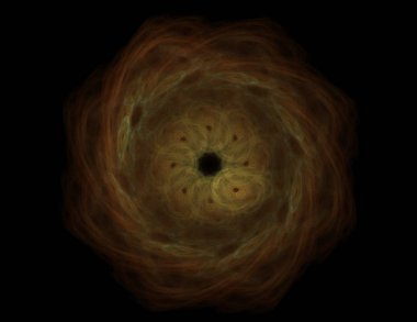 Konuyla ilgili soyut fraktal formlar grafik tasarım ve nükleer fizik bilim parçacıkların. Kutsal geometri futuristik