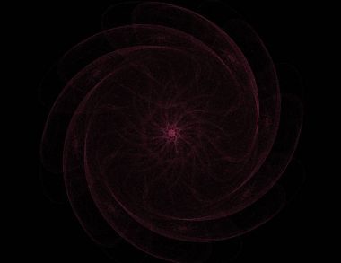 Konuyla ilgili soyut fraktal formlar grafik tasarım ve nükleer fizik bilim parçacıkların. Kutsal geometri futuristik