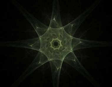 Dantelli renkli saat desen. Dijital fractal sanat tasarım. Kutsal semboller işaretler geometrisi soyut tasarım. 