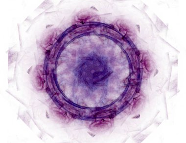 Konuyla ilgili soyut fraktal formlar grafik tasarım ve nükleer fizik bilim parçacıkların. Kutsal geometri futuristik