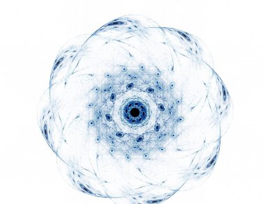 Uzay serisi geometrisini. Görsel olarak çekici zemin kavramsal Izgaralar eğrileri ve fraktal öğeleri öğesi olarak uygun yapılmış 