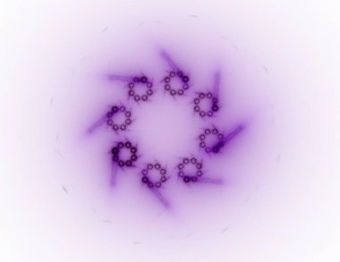 Uzay serisi geometrisini. Görsel olarak çekici zemin kavramsal Izgaralar eğrileri ve fraktal öğeleri öğesi olarak uygun yapılmış 