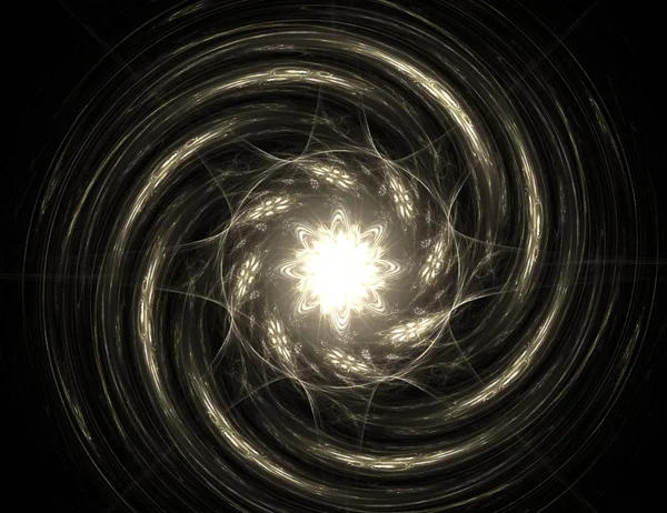 Uzay serisi geometrisini. Görsel olarak çekici zemin kavramsal Izgaralar eğrileri ve fraktal öğeleri öğesi olarak uygun yapılmış 
