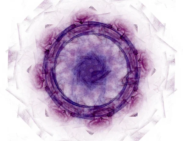 Konuyla ilgili soyut fraktal formlar grafik tasarım ve nükleer fizik bilim parçacıkların. Kutsal geometri futuristik