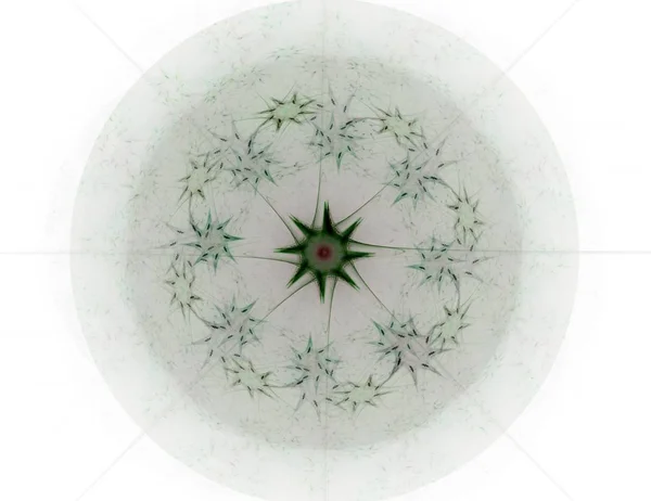 Koronkowy clockwork kolorowy wzór. Projekt sztuka cyfrowy Fraktal. Abstrakcja projektowania geometrii znaki święte symbole. — Zdjęcie stockowe