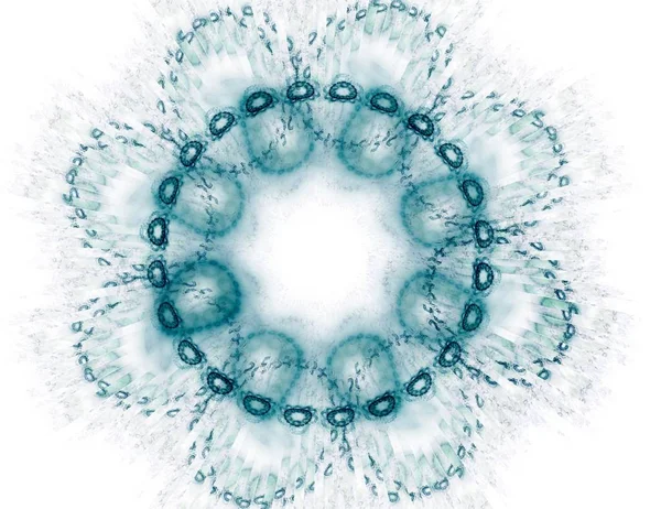 Uzay serisi geometrisini. Görsel olarak çekici zemin kavramsal Izgaralar eğrileri ve fraktal öğeleri öğesi olarak uygun yapılmış 