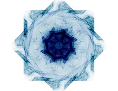 Konuyla ilgili soyut fraktal formlar grafik tasarım ve nükleer fizik bilim parçacıkların. Kutsal geometri futuristik