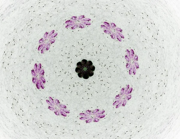 Uzay serisi geometrisini. Görsel olarak çekici zemin kavramsal Izgaralar eğrileri ve fraktal öğeleri öğesi olarak uygun yapılmış 