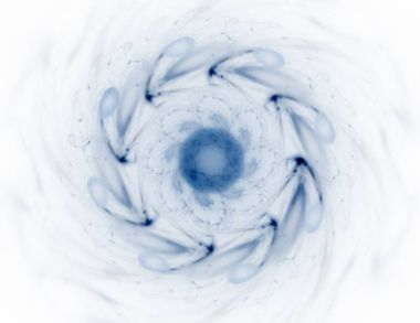 Uzay serisi geometrisini. Görsel olarak çekici zemin kavramsal Izgaralar eğrileri ve fraktal öğeleri öğesi olarak uygun yapılmış 