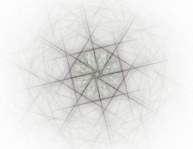 Konuyla ilgili soyut fraktal formlar grafik tasarım ve nükleer fizik bilim parçacıkların. Kutsal geometri futuristik