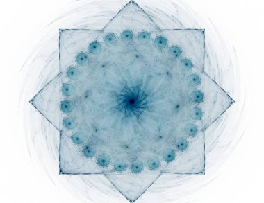 Uzay serisi geometrisini. Görsel olarak çekici zemin kavramsal Izgaralar eğrileri ve fraktal öğeleri öğesi olarak uygun yapılmış 