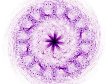 Dantelli renkli saat desen. Dijital fractal sanat tasarım. Kutsal semboller işaretler geometrisi soyut tasarım. 