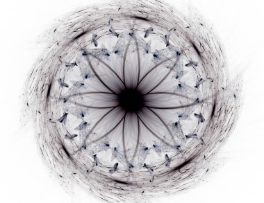 Uzay serisi geometrisini. Görsel olarak çekici zemin kavramsal Izgaralar eğrileri ve fraktal öğeleri öğesi olarak uygun yapılmış 