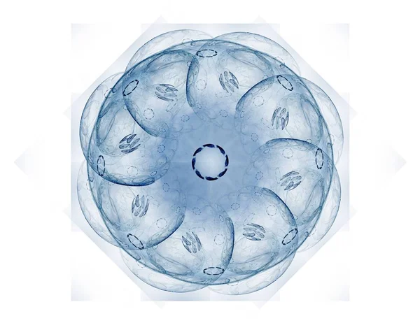 Uzay serisi geometrisini. Görsel olarak çekici zemin kavramsal Izgaralar eğrileri ve fraktal öğeleri öğesi olarak uygun yapılmış 