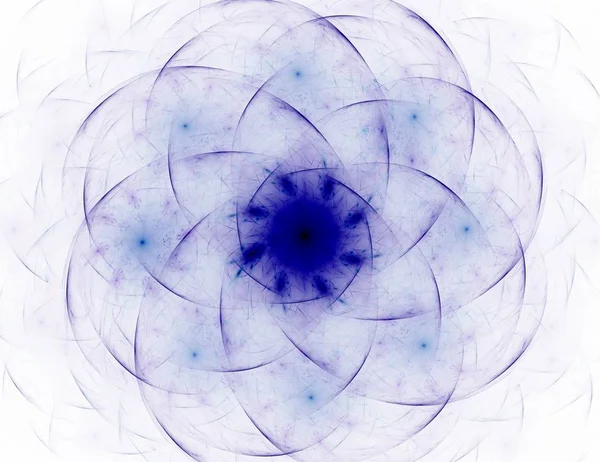 Fraktal mandala arka plan çok renkli soyut bilgisayar oluşturulan