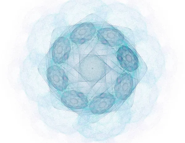 Uzay serisi geometrisini. Görsel olarak çekici zemin kavramsal Izgaralar eğrileri ve fraktal öğeleri öğesi olarak uygun yapılmış 