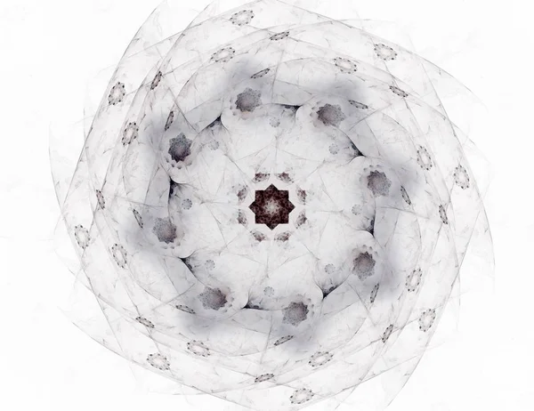 Uzay serisi geometrisini. Görsel olarak çekici zemin kavramsal Izgaralar eğrileri ve fraktal öğeleri öğesi olarak uygun yapılmış 