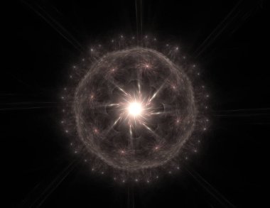 Dantelli renkli saat desen. Dijital fractal sanat tasarım. Kutsal semboller işaretler geometrisi soyut tasarım. 