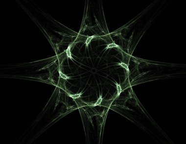 Uzay serisi geometrisini. Görsel olarak çekici zemin kavramsal Izgaralar eğrileri ve fraktal öğeleri öğesi olarak uygun yapılmış 