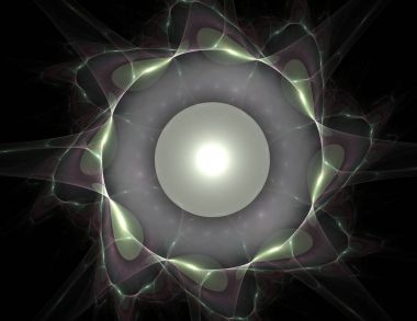 Uzay serisi geometrisini. Görsel olarak çekici zemin kavramsal Izgaralar eğrileri ve fraktal öğeleri öğesi olarak uygun yapılmış 