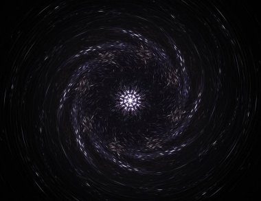 Uzay serisi geometrisini. Görsel olarak çekici zemin kavramsal Izgaralar eğrileri ve fraktal öğeleri öğesi olarak uygun yapılmış 