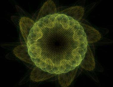 Uzay serisi geometrisini. Görsel olarak çekici zemin kavramsal Izgaralar eğrileri ve fraktal öğeleri öğesi olarak uygun yapılmış 