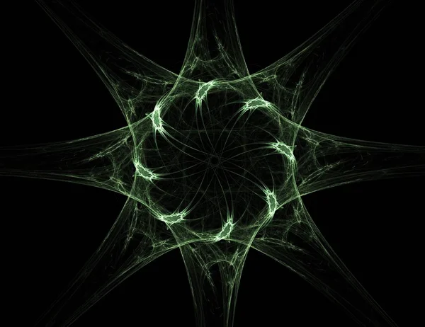 Uzay serisi geometrisini. Görsel olarak çekici zemin kavramsal Izgaralar eğrileri ve fraktal öğeleri öğesi olarak uygun yapılmış 