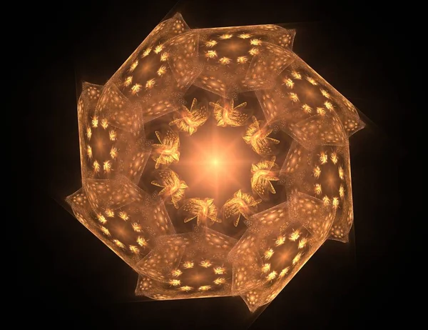 Lacy colorful clockwork pattern. Digital fractal art design. Abstract ...