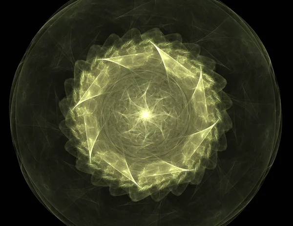 Uzay serisi geometrisini. Görsel olarak çekici zemin kavramsal Izgaralar eğrileri ve fraktal öğeleri öğesi olarak uygun yapılmış 