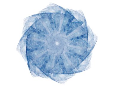 Konuyla ilgili soyut fraktal formlar grafik tasarım ve nükleer fizik bilim parçacıkların. Kutsal geometri futuristik