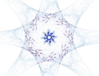 Konuyla ilgili soyut fraktal formlar grafik tasarım ve nükleer fizik bilim parçacıkların. Kutsal geometri futuristik