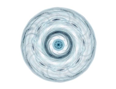 Konuyla ilgili soyut fraktal formlar grafik tasarım ve nükleer fizik bilim parçacıkların. Kutsal geometri futuristik