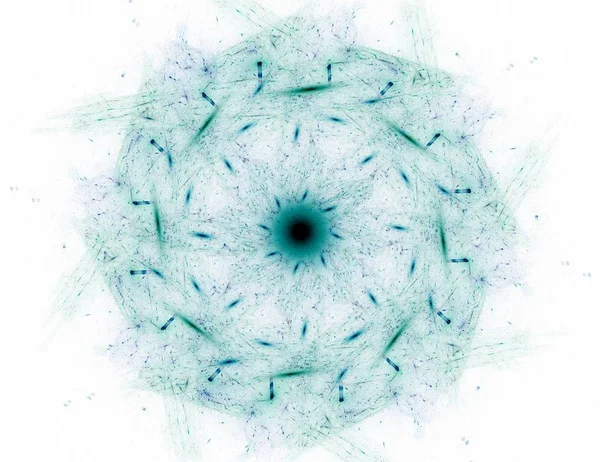 Uzay serisi geometrisini. Görsel olarak çekici zemin kavramsal Izgaralar eğrileri ve fraktal öğeleri öğesi olarak uygun yapılmış 