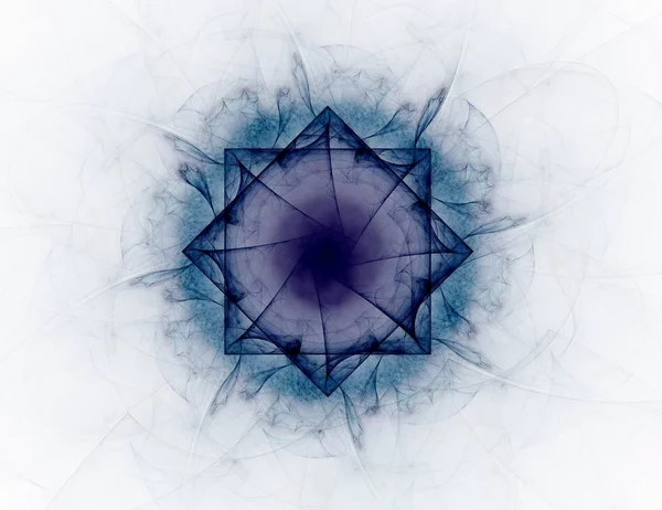 Dantelli renkli saat desen. Dijital fractal sanat tasarım. Kutsal semboller işaretler geometrisi soyut tasarım. 