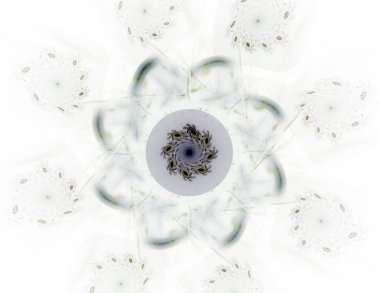 Uzay serisi geometrisini. Görsel olarak çekici zemin kavramsal Izgaralar eğrileri ve fraktal öğeleri öğesi olarak uygun yapılmış 