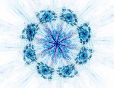 Uzay serisi geometrisini. Görsel olarak çekici zemin kavramsal Izgaralar eğrileri ve fraktal öğeleri öğesi olarak uygun yapılmış 